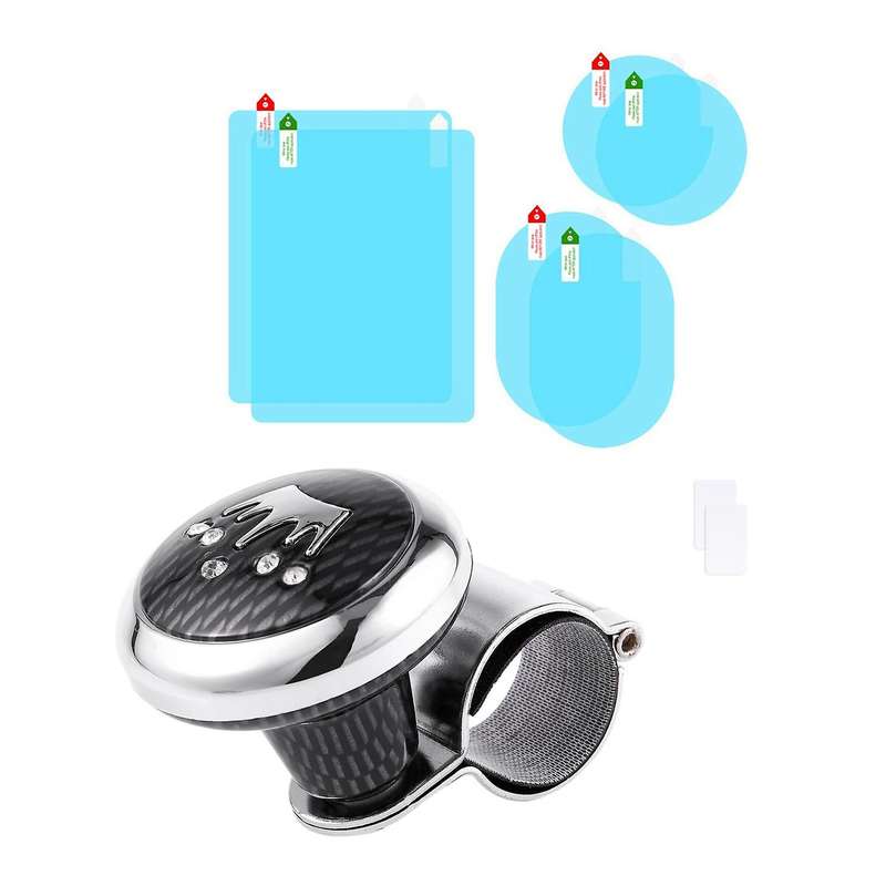 6pcs Car Rearview Mirror Film Side Mirror Anti-glare Film Nano Film