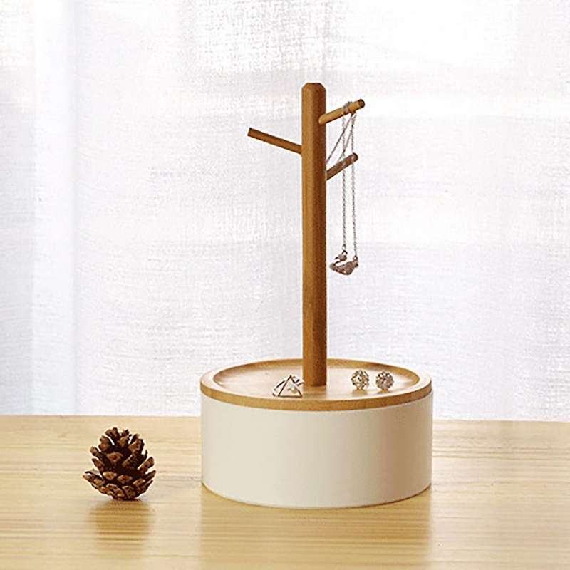 Tree Branch Storage Tray Key Hanger Display Jewelry Holder Rack C