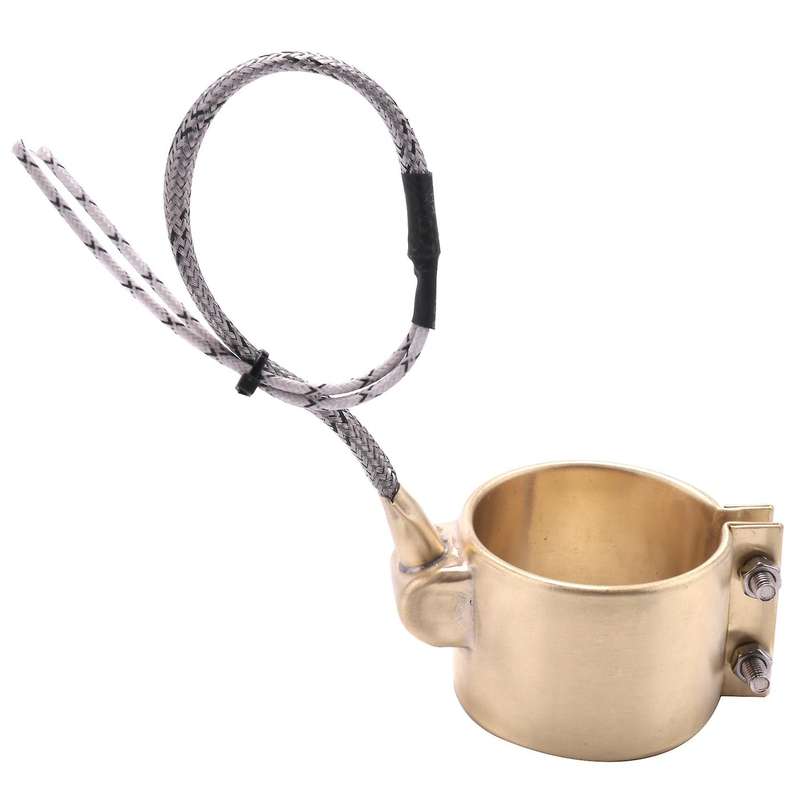 220v 280w 50 X 40mm Brass Nozzle Belt Heating Elements for Injection
