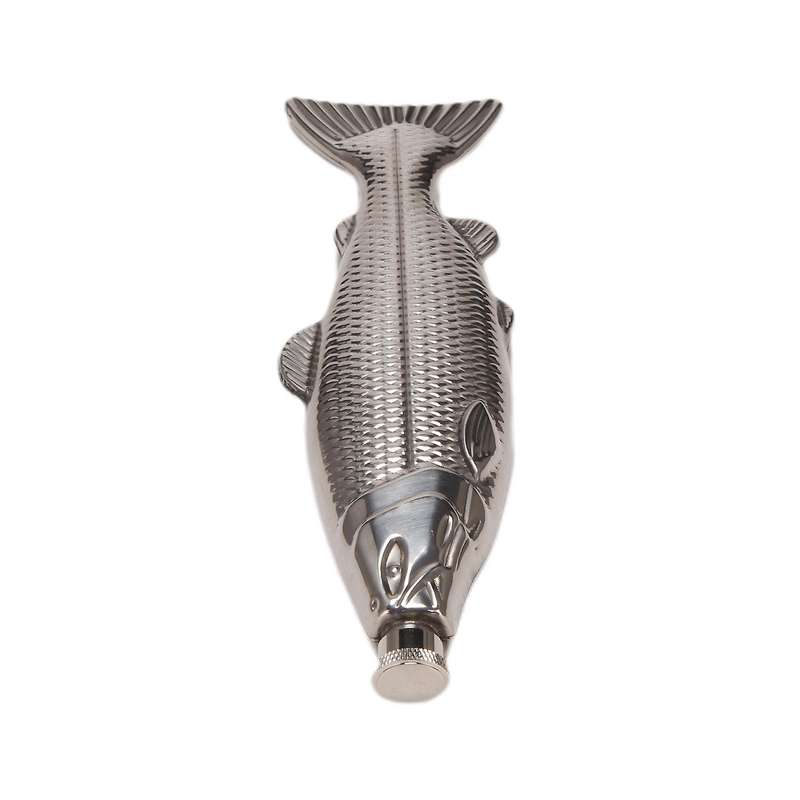 1 Set Fish-shape 5oz Bottle Mini Pocket Flask Drinkware for Outdoor