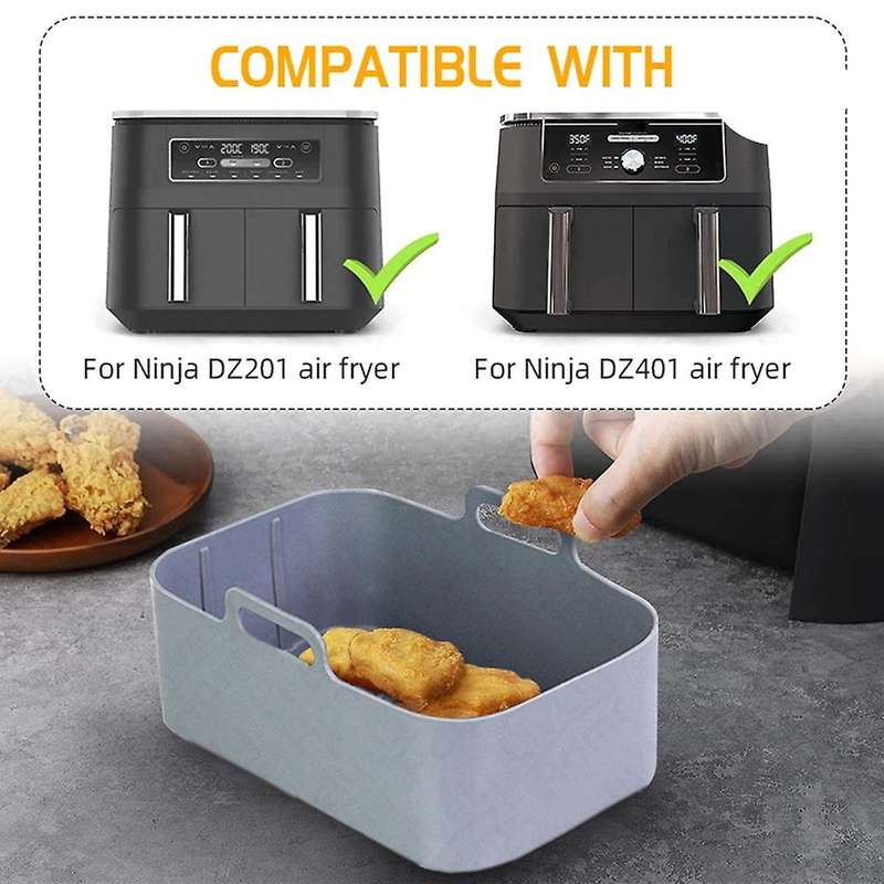 Air Fryer Basket Tray Fried Baking Pan for Dz201 Foodi 8 Quart A