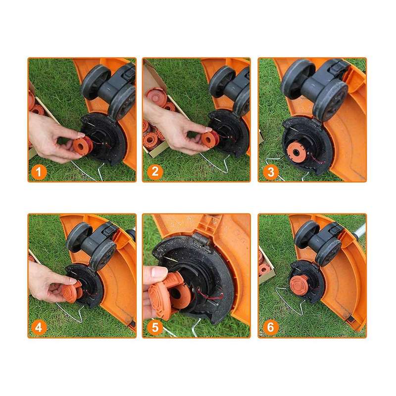 Worx Strimmer Spool, 10 Pcs Lawn Mower Strimmer Spool Grass Trimmer