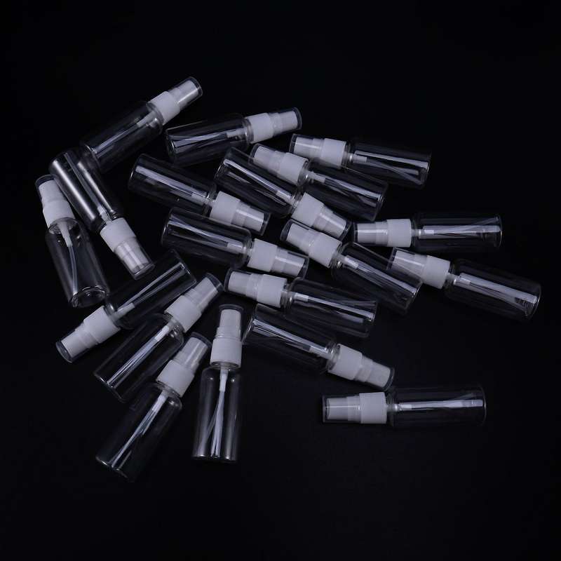 40 Pcs 30 Ml(1oz) Clear Plastic Mist Spray Bottle,refillable Bottle