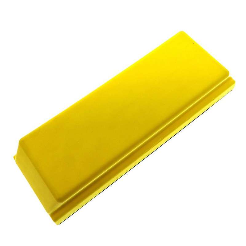 2pcs Hand Sanding Block Pu Foam for Hook Loop Sanding Discs