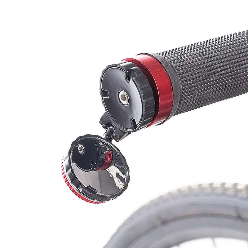2x Bicycle Rearview Mirrors 360 Degree Blast-resistant Lens