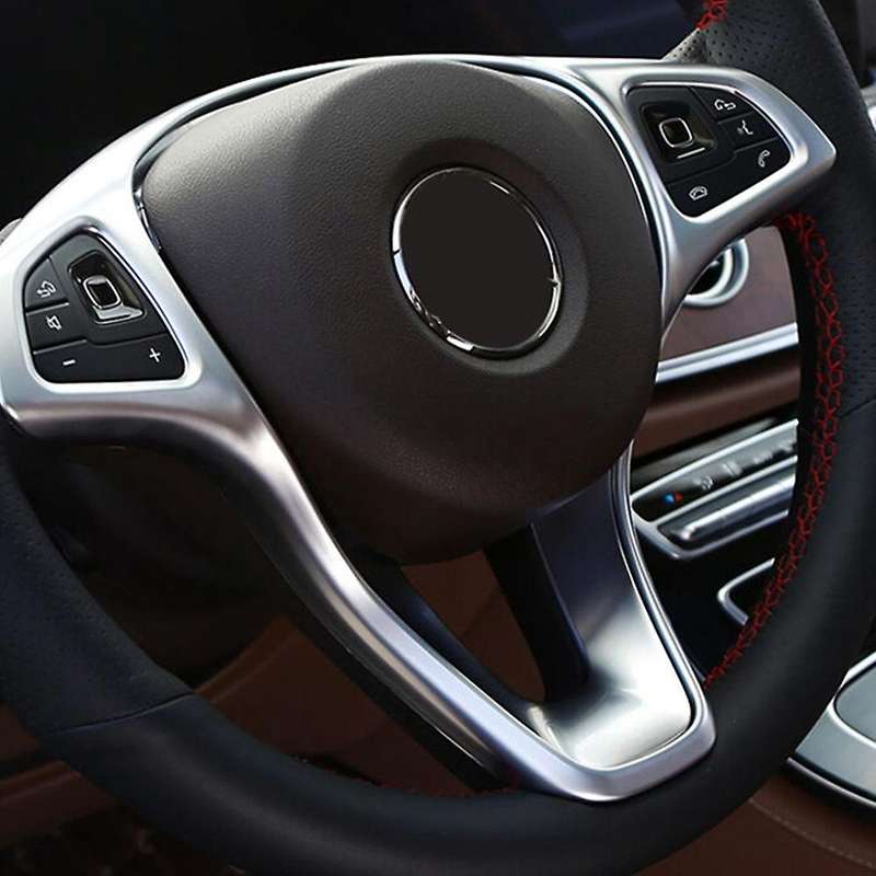 Steering Wheel Button Frame for Mercedes Benz C Class W205 W213