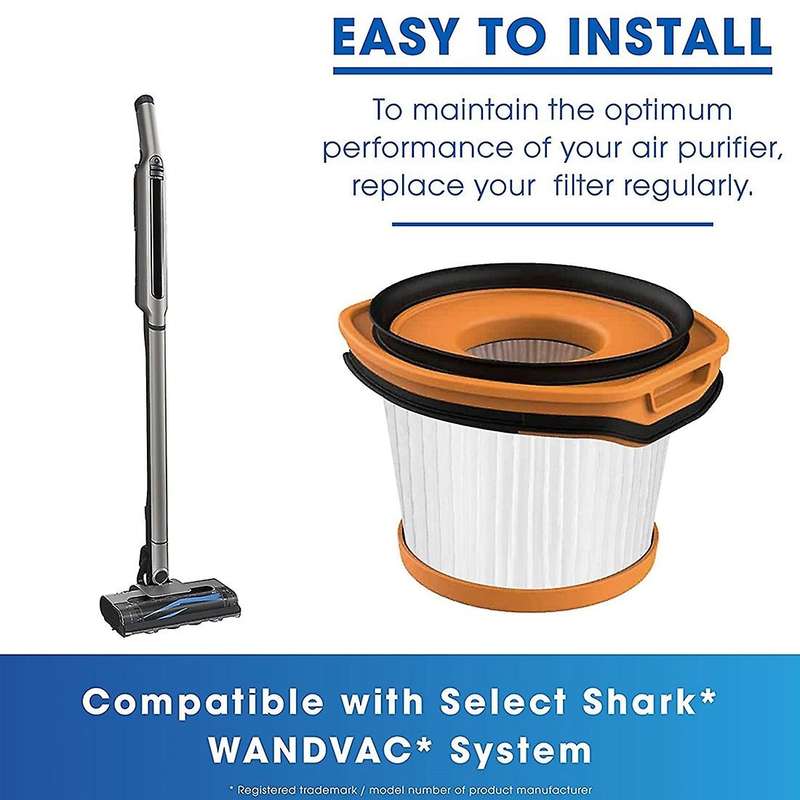 3pack Replacement Filter for Shark Wandvac System Wv360 Ws620 Ws630