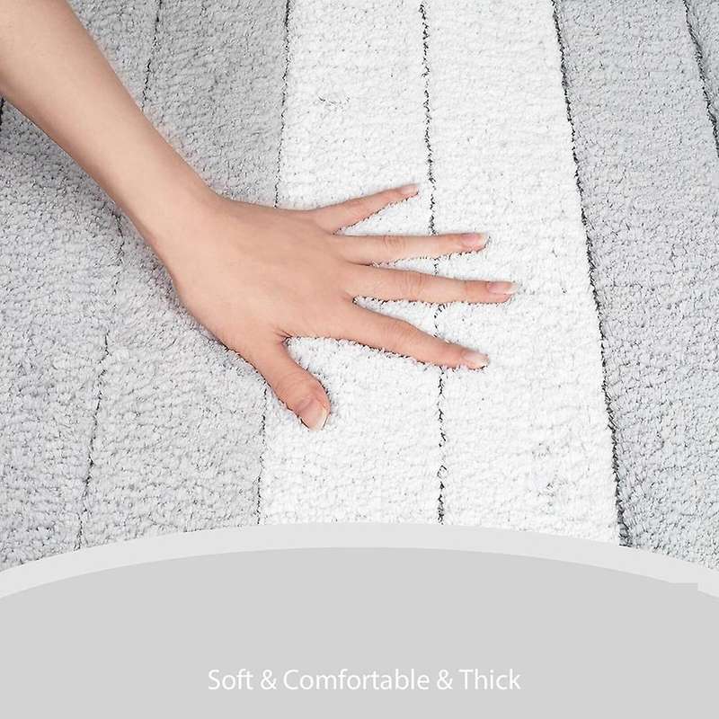 Super Absorbent Bathroom Mats Thick Velvet Floor Carpet Non-slip ,f