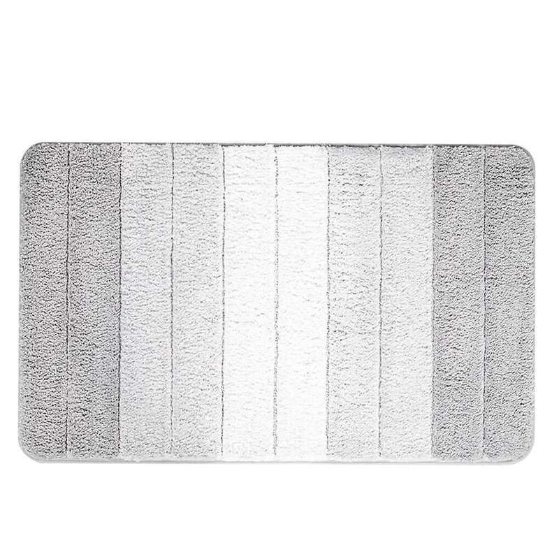 Super Absorbent Bathroom Mats Thick Velvet Floor Carpet Non-slip ,f