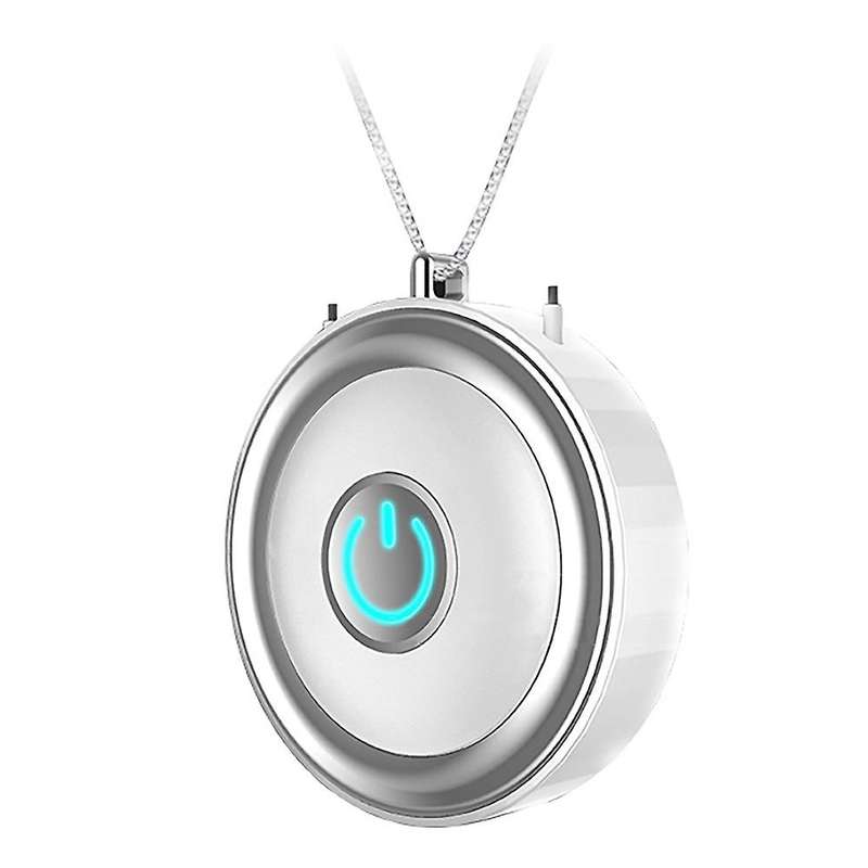 Negative Ion Mini Air Purifier 300mah Hanging Neck Air Purifier White