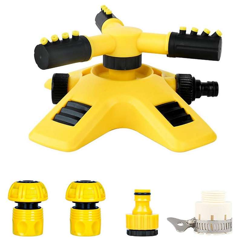 360 Degree Automatic Rotating Sprinkler Nozzle 6 Inch Sprinkler Set