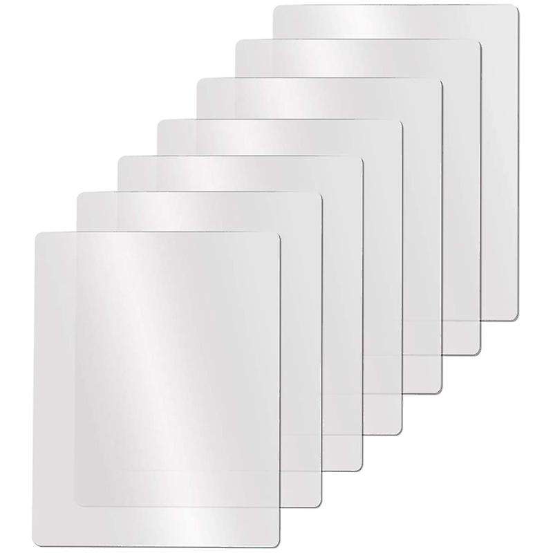 Clear Flexible Plastic Cutting Board Mats,17.5 X 12 Inches,set Of 7