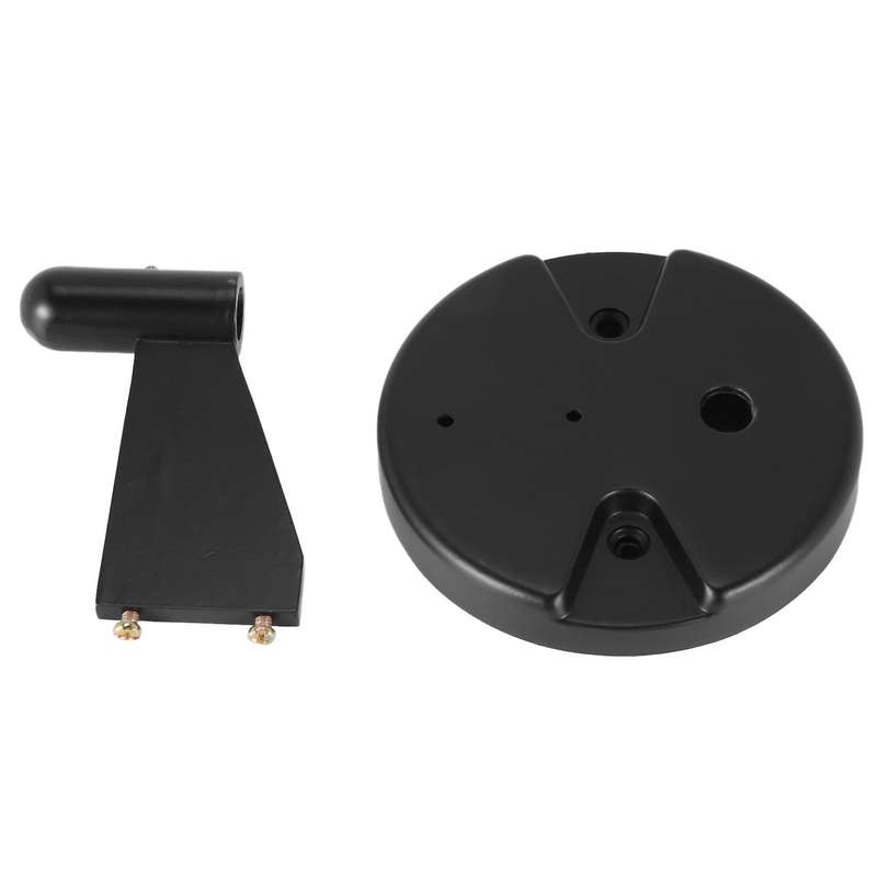 Wall Mount for Suspension Boom Arm, Round Plate and Attaching Holder