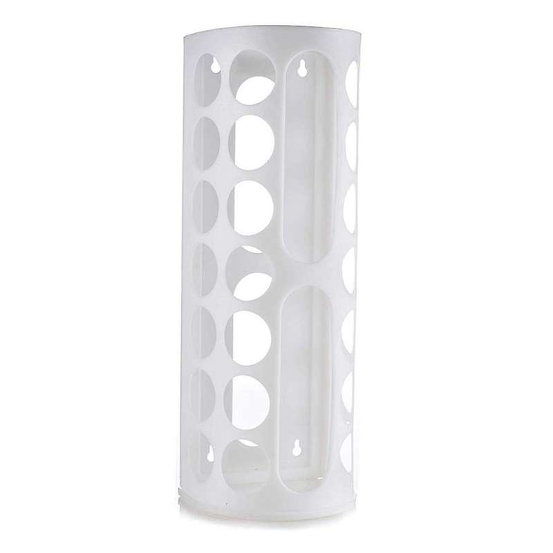 Multipurpose Folding Garbage Bag Storage Box Wall Hanging White