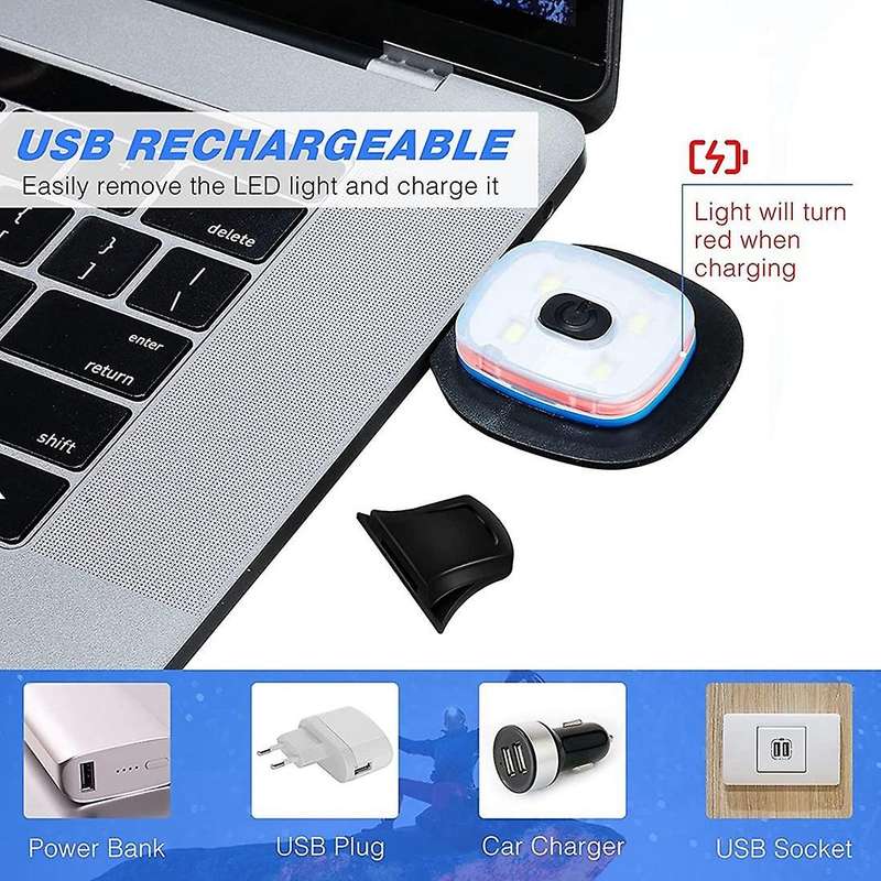 Usb Rechargeable Light for Led Knit Beanie Hat, 4 Pieces, Led Lights