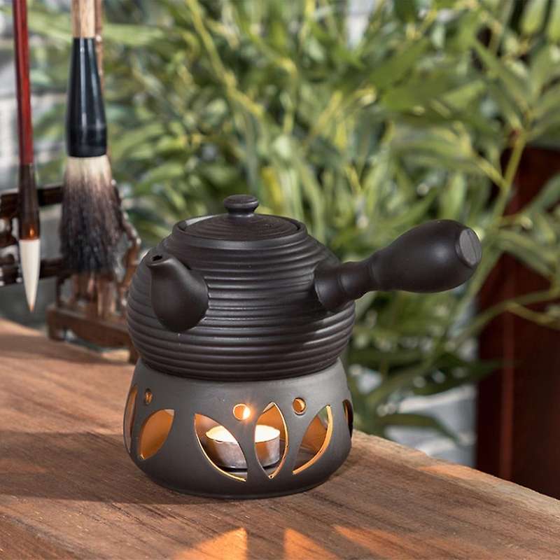Ceramic Candle Heating Base, Ceremony Base Warmer Teapot Wine Tea Pot