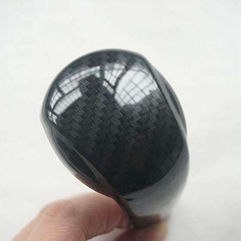 3x Carbon Fiber Gear Shift Knob Cover Trim for Mazda 2 3 6 Cx-3 Cx-5