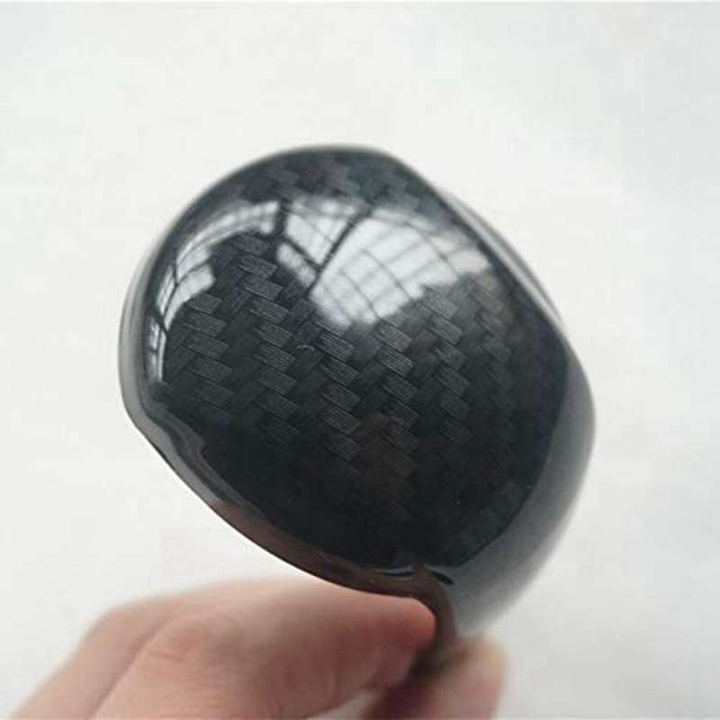3x Carbon Fiber Gear Shift Knob Cover Trim for Mazda 2 3 6 Cx-3 Cx-5