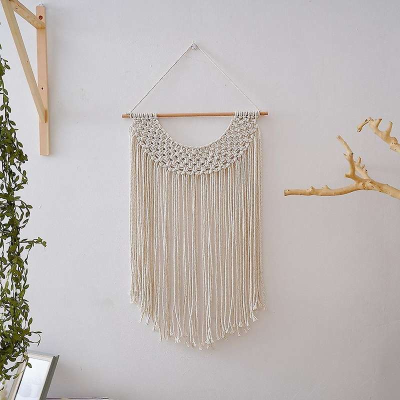 Macrame Wall Hanging Art Woven Boho Home Decor, Geometric Beautiful