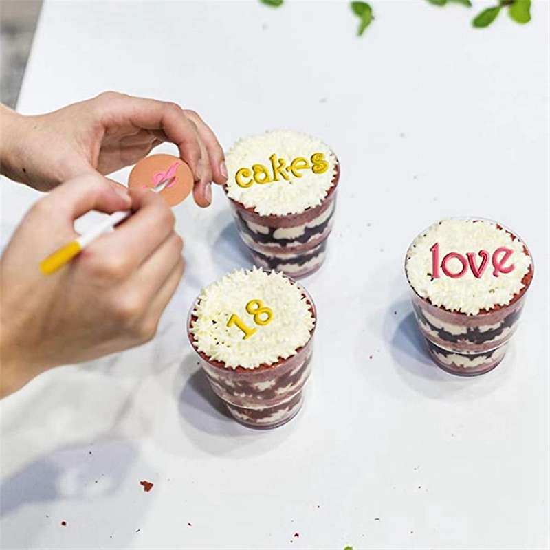Cookies Letters Stamp Sweet Cake Decorating Tools Diy Alphabet Cutter