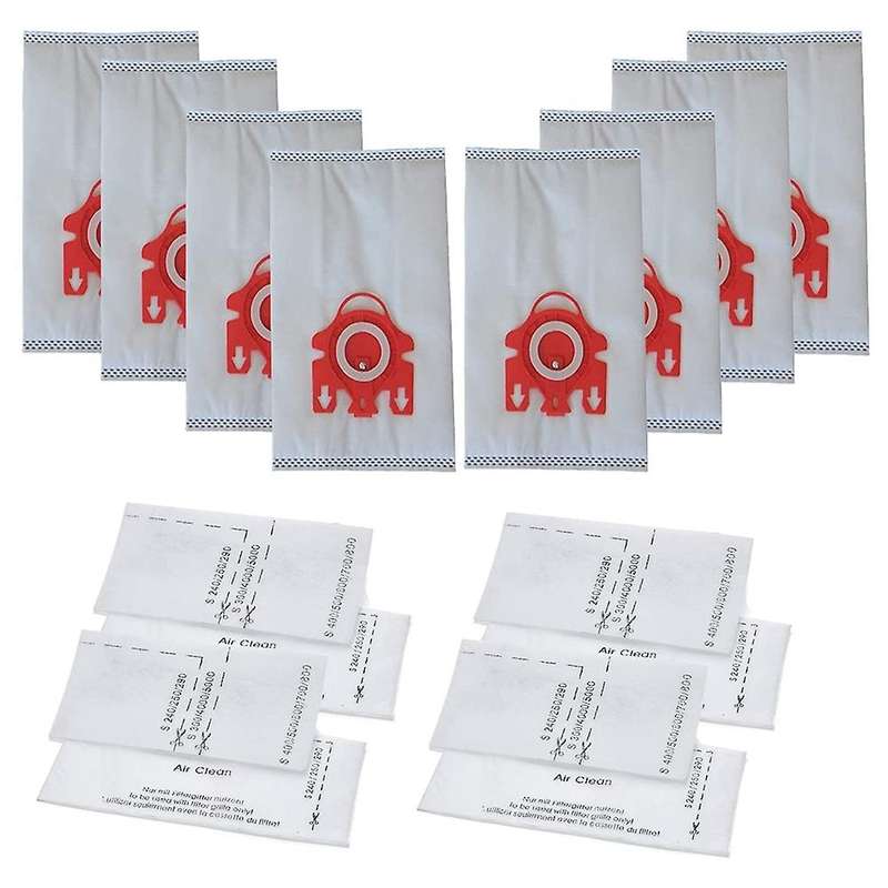 Vacuum Cleaner Bags for Miele Type Fjm Airclean 3d C1 C2 Complete