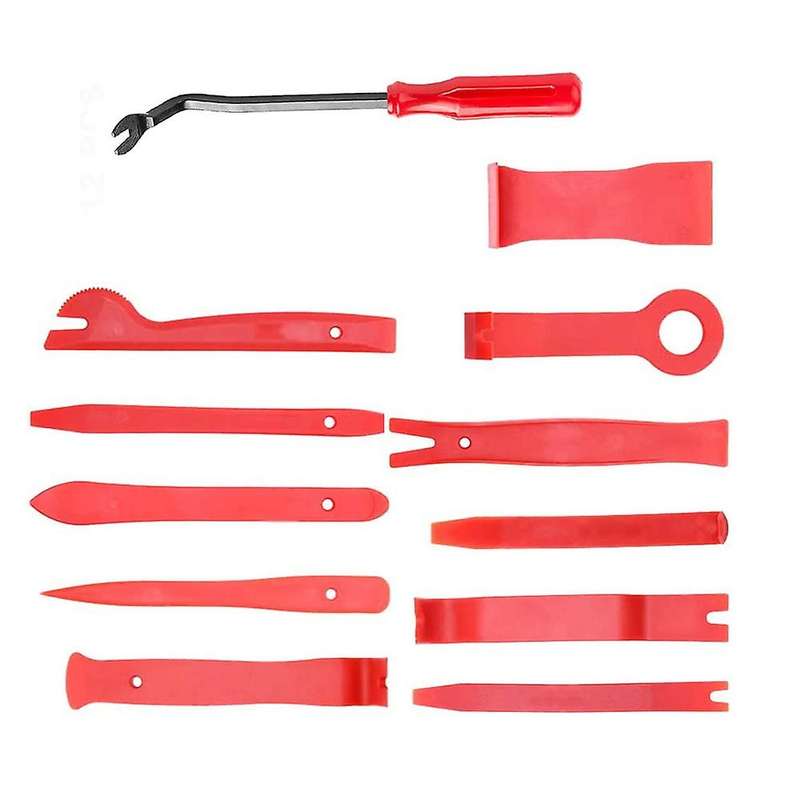 12 Pcs Auto Trim Removal Tool Car Removal Tool Kit Plastic Pry Tool
