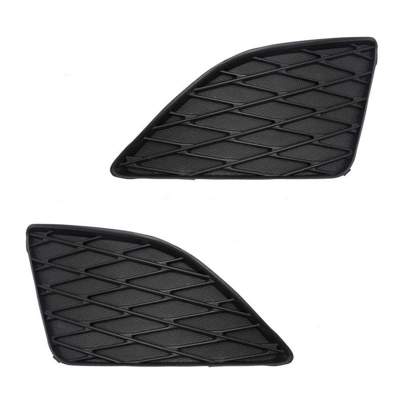 1 Pair Fog Lamp Hole Grille for 09-10 Corolla 81482-02080/81481-02090