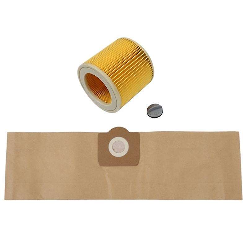 5pcs Dust Bag 1pcs Filter for Karcher Wd3 Vacuum Cleaner
