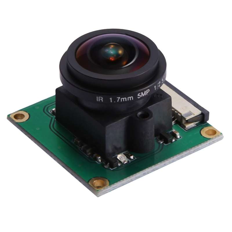 5mp Camera Module Wide Angle Fisheyes Lens for Raspberry Pi 2/3/b