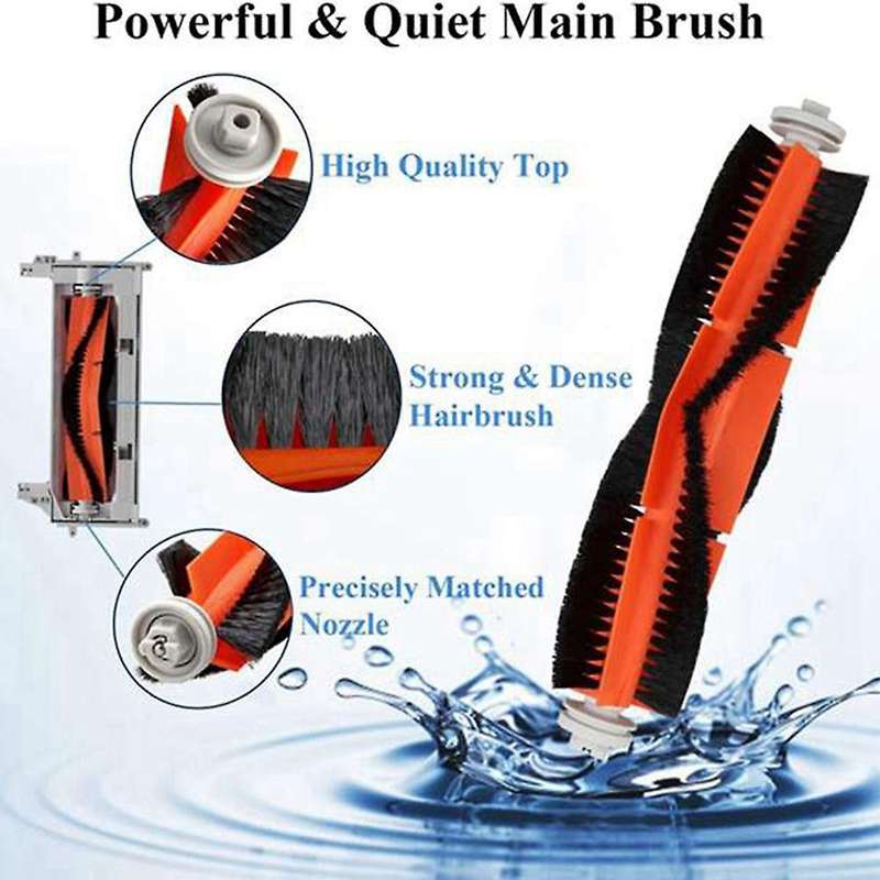 Main Brush Hepa Filter Cleaner Kit for Xiaomi Roborock S50 S51 S5