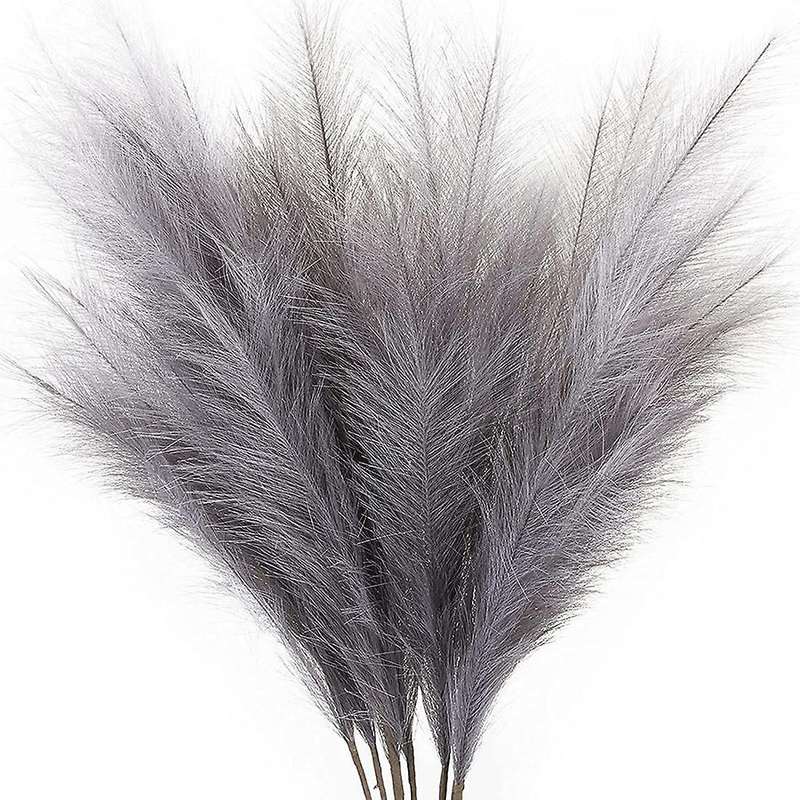 Pampas Grass Decor, Pompous Grass Plants for Wedding Kitchen