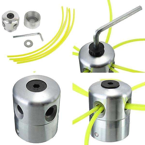 2 Set Aluminium Tremmer Head Nylon Trimmer Head Spool Strimmer Head