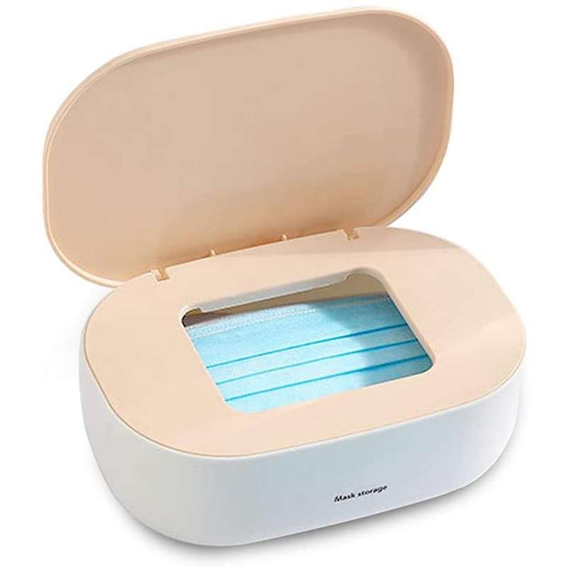 Large-capacity Mask Storage Box Wet Tissue Storage Box Pink