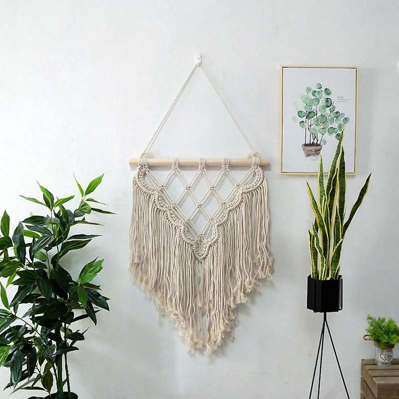 Macrame Wall Hanging Art Woven Boho Home Decor, for Room Decoration