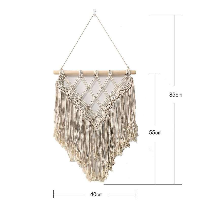 Macrame Wall Hanging Art Woven Boho Home Decor, for Room Decoration