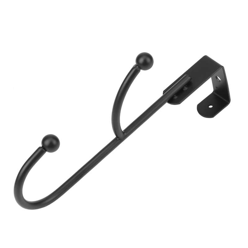 4pcs Decorative Over Door Double Hook for Coats,hoodies,hats,scarves
