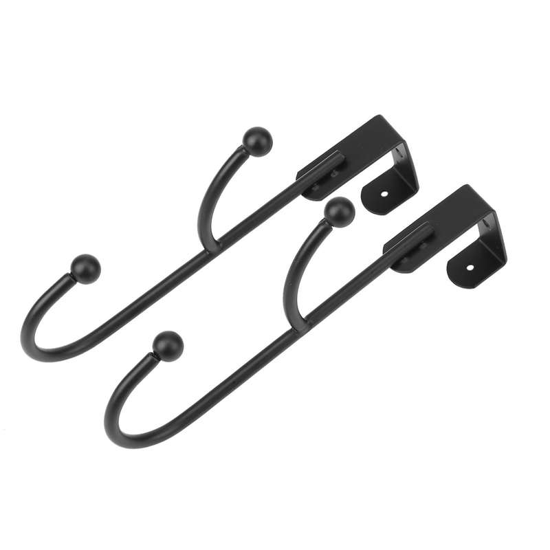 4pcs Decorative Over Door Double Hook for Coats,hoodies,hats,scarves