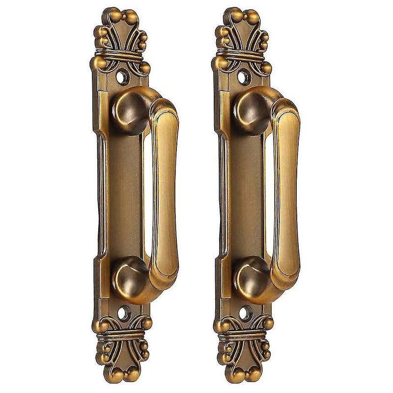 2pcs European Style Door Handle,door Pull Handle, Metal