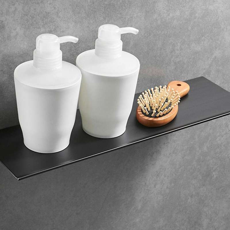 Metal Wall Shelves, Bathroom, Wall Mounted Kitchen Spice Racks(30cm)