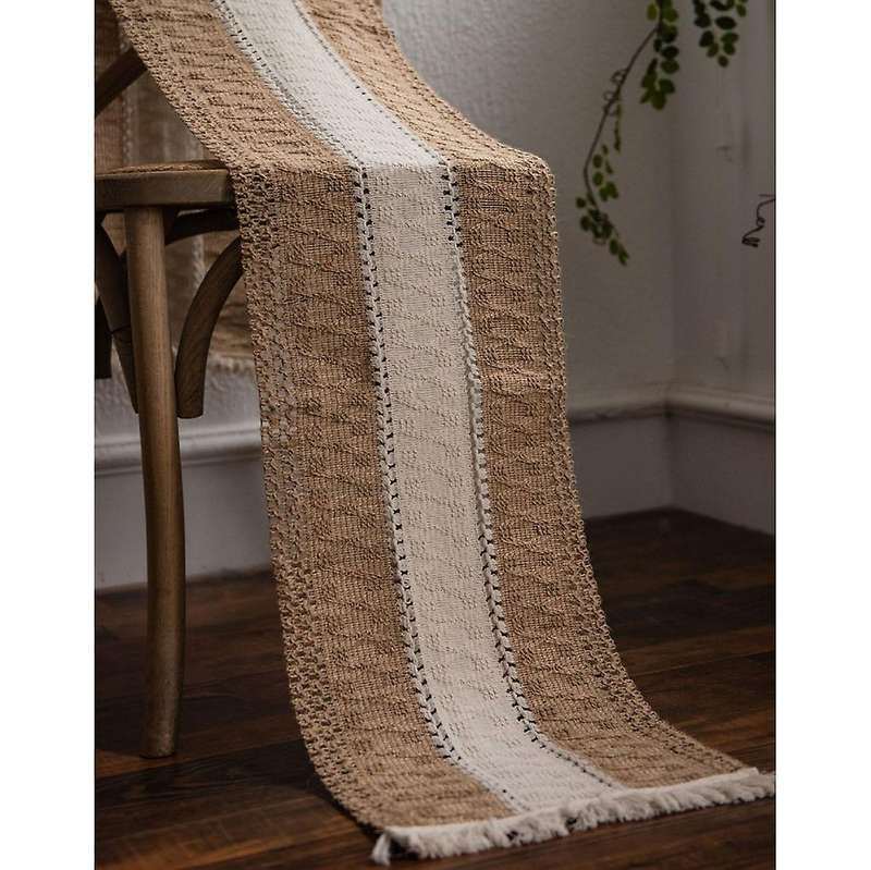 11.8x70inch Nordic Tablecloth Household Decor(white)