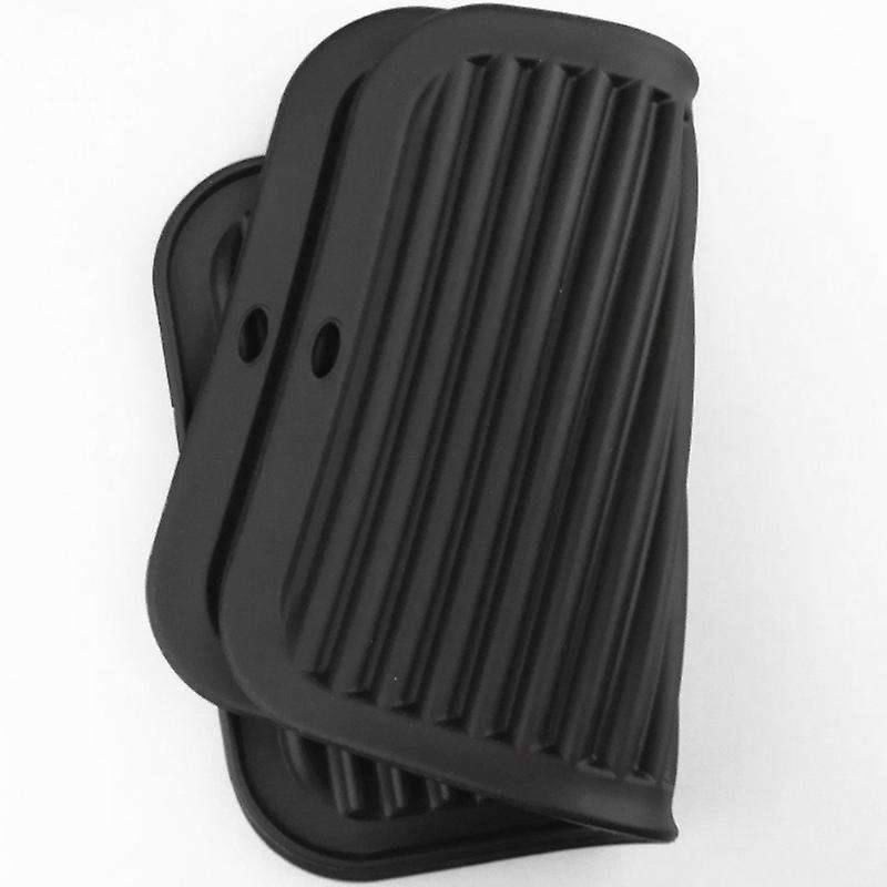 Black Silicone Insulation Mat Anti-skid Anti-scalding Pad