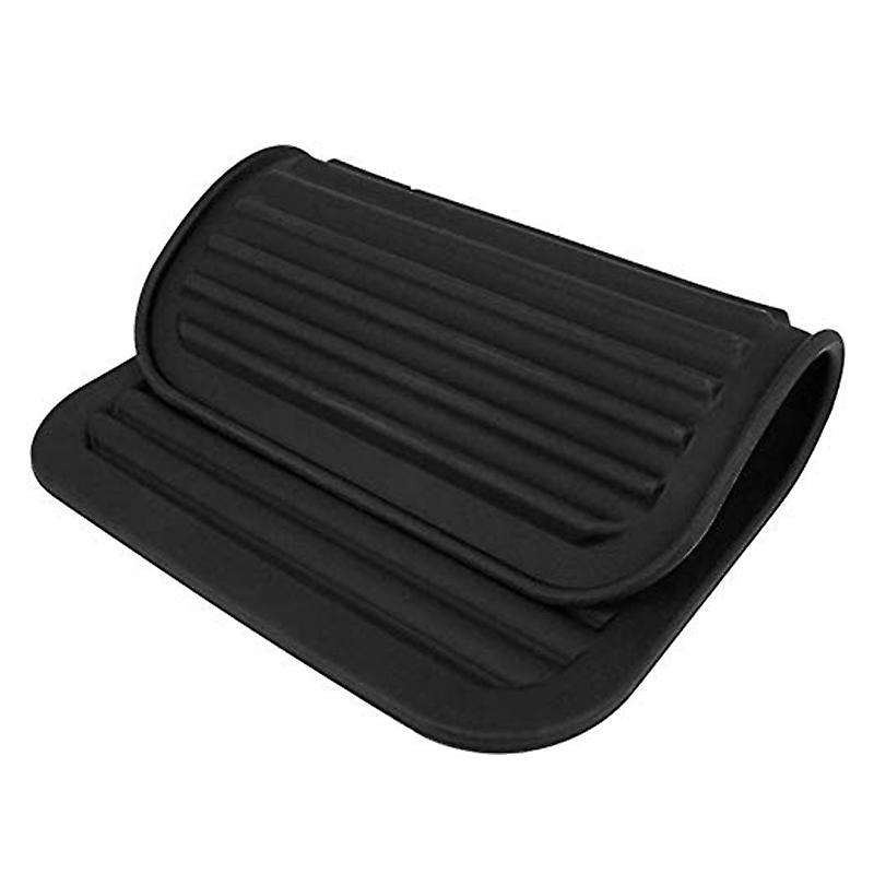 Black Silicone Insulation Mat Anti-skid Anti-scalding Pad