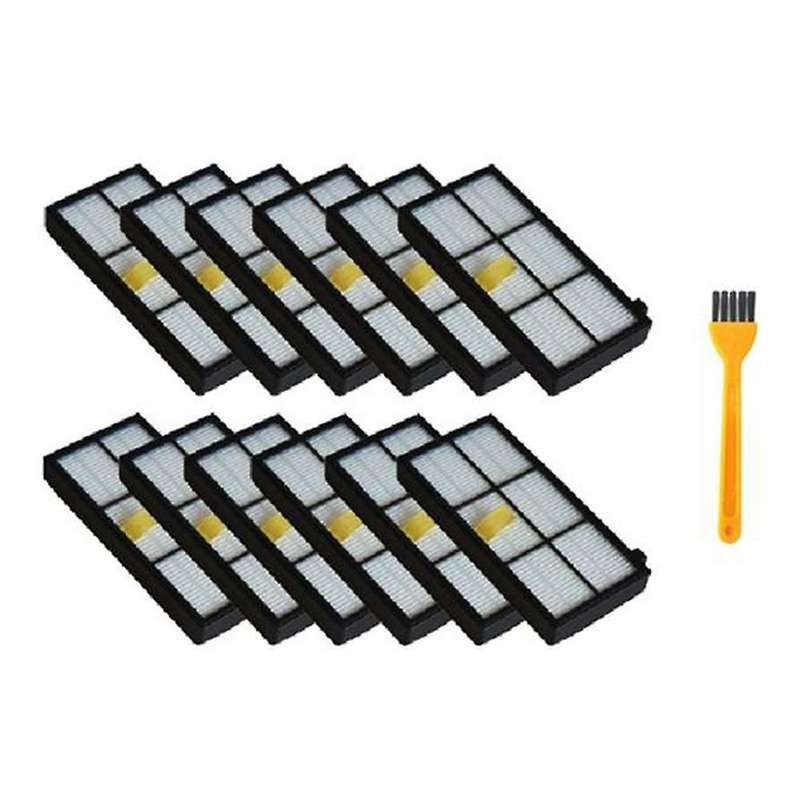 12pcs Hepa Filter for Irobot Roomba 870/800/880/960 Robotic Vacuum