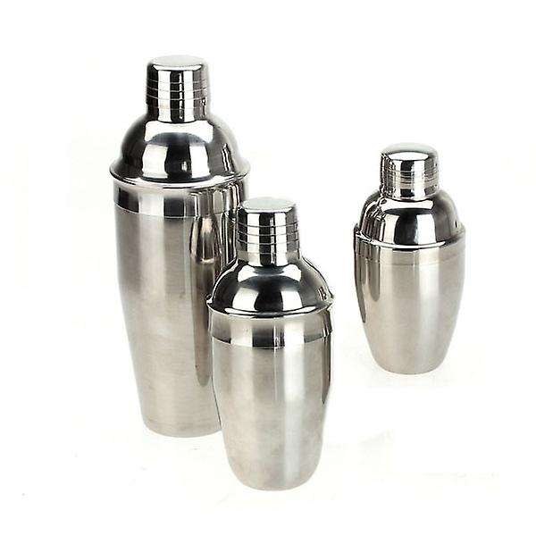 Stainless Steel Cocktail Bartender Shaker Drink Mixer Bar Set Kit - 750ml
