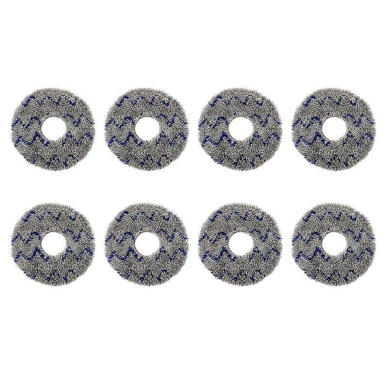8 Pcs Mop Cloth Pads for Ecovacs T10 X1 Turbo Robot Vacuum Cleaner