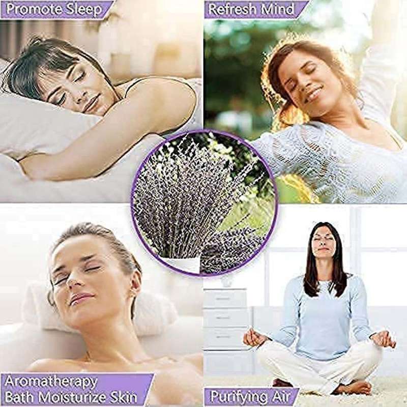 Dried Lavender Bundles for Home Decoration,photo Props,2 Bundles Pack