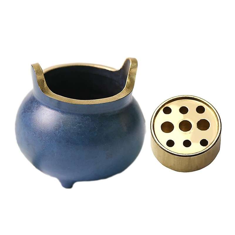Incense Burner Incense Holder Made Of Brass with Incense Insert(a)