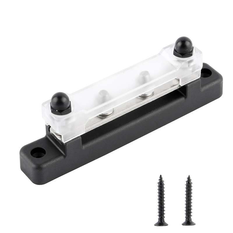 4-way Straight Busbar, Ac and Dc High Current
