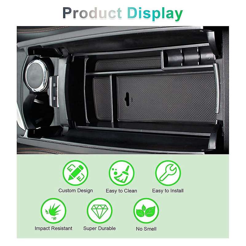 Car Centre Console Armrests Storage Box for Peugeot 3008 2016-2021