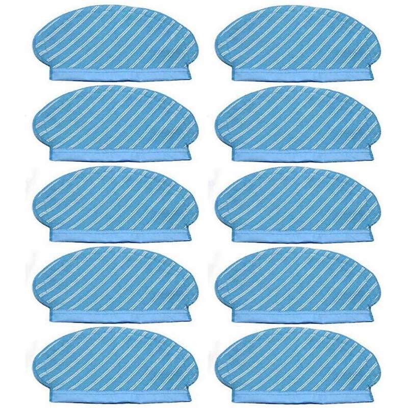 10 Pieces Mop Cloth Cleaning Pads for Ecovacs Ozmo950 920 T5